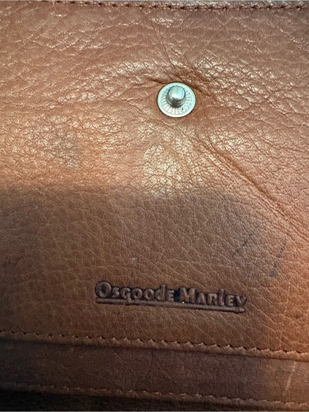 Osprey & Marley Brown Leather Wallet